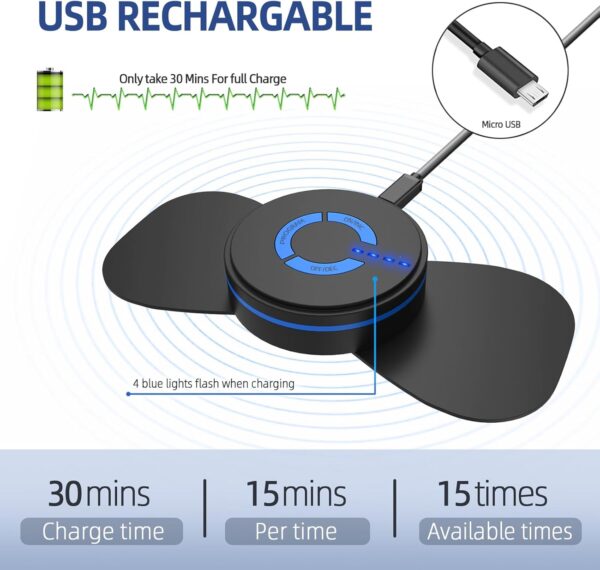 Portable Massager For Aches And Pains, Back, Neck, Arm, Leg, Waist, Electronic Pulse Machine - Image 3