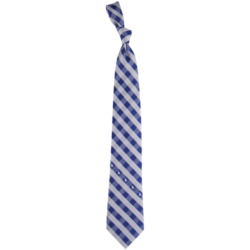 Men's Los Angeles Dodgers Woven Checkered Tie