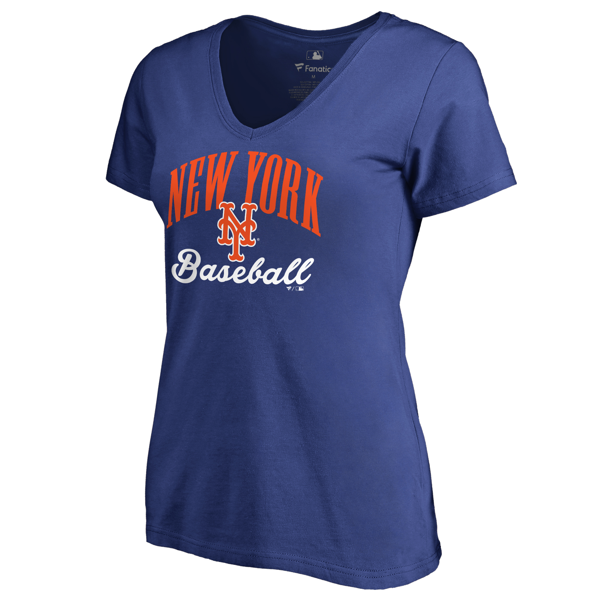Women's Royal New York Mets Victory Script T-Shirt