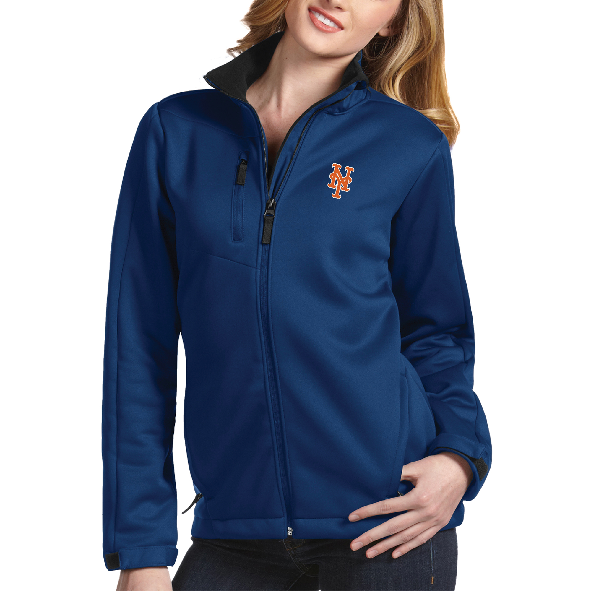 Women's Antigua Royal New York Mets Traverse Jacket