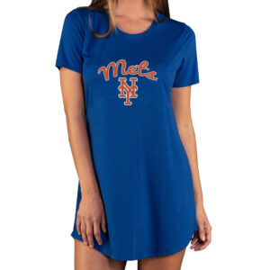 Women's Concepts Sport Royal New York Mets Marathon Knit Nightshirt