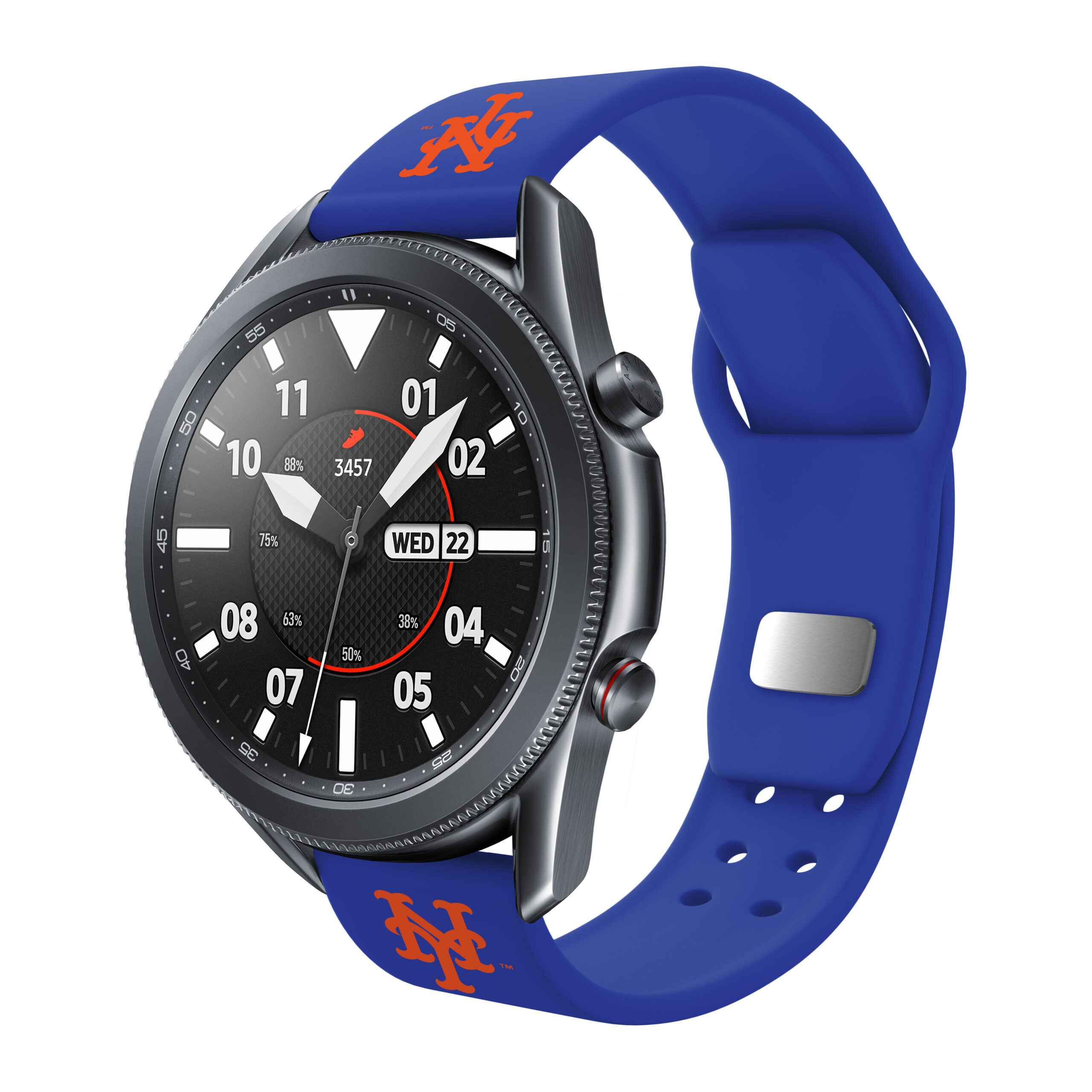 Royal New York Mets 22mm Samsung Compatible Watch Band