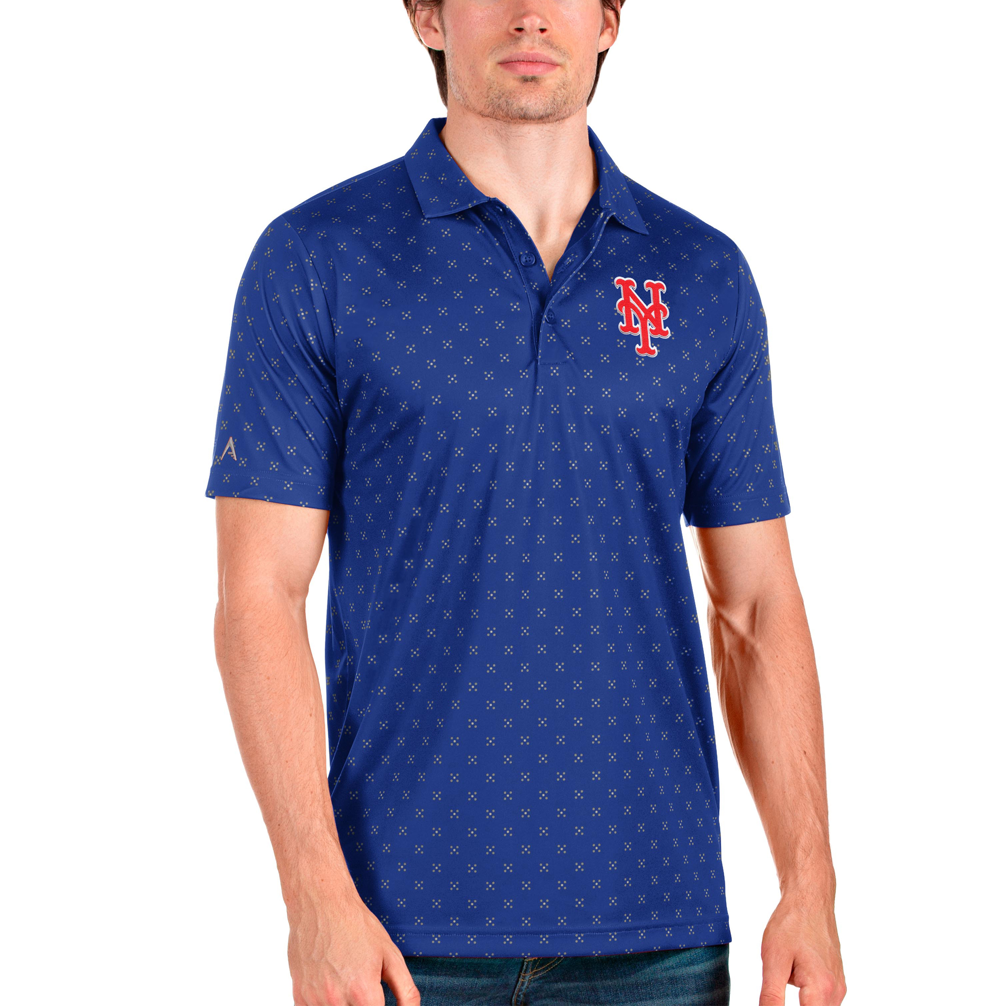 Men's Antigua Royal New York Mets Spark Polo