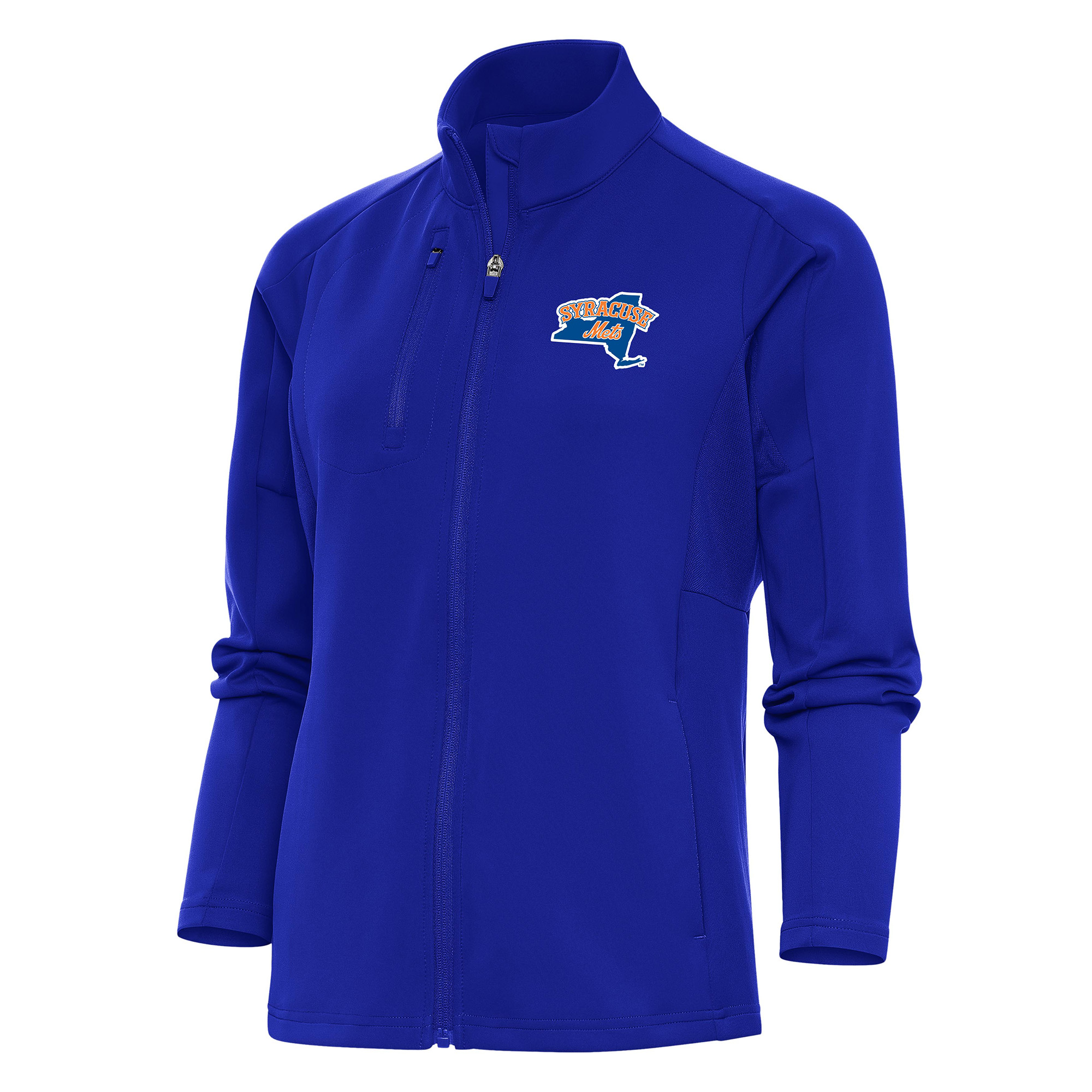Women's Antigua  Royal Syracuse Mets Generation Full-Zip Jacket