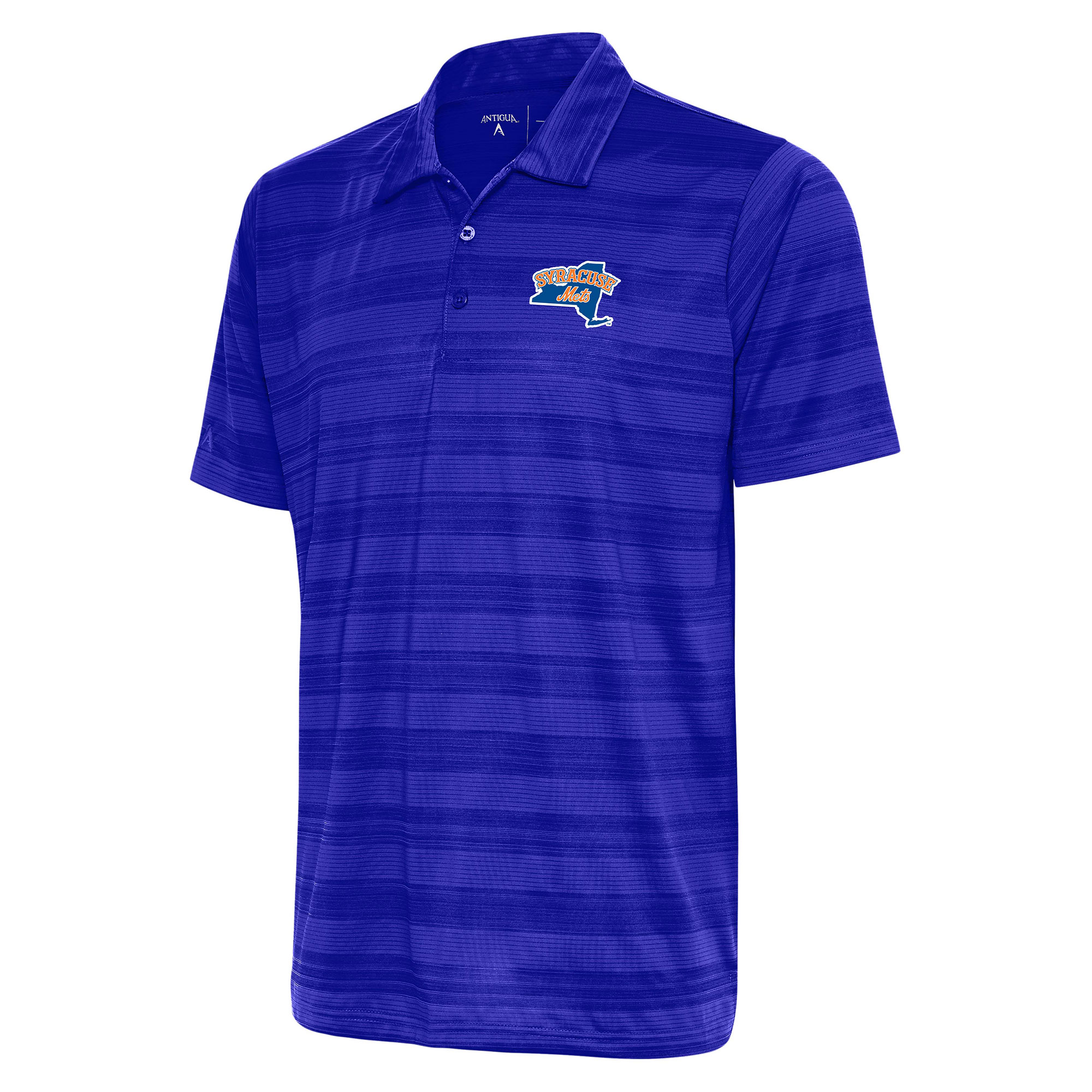 Men's Antigua Royal Syracuse Mets Compass Polo
