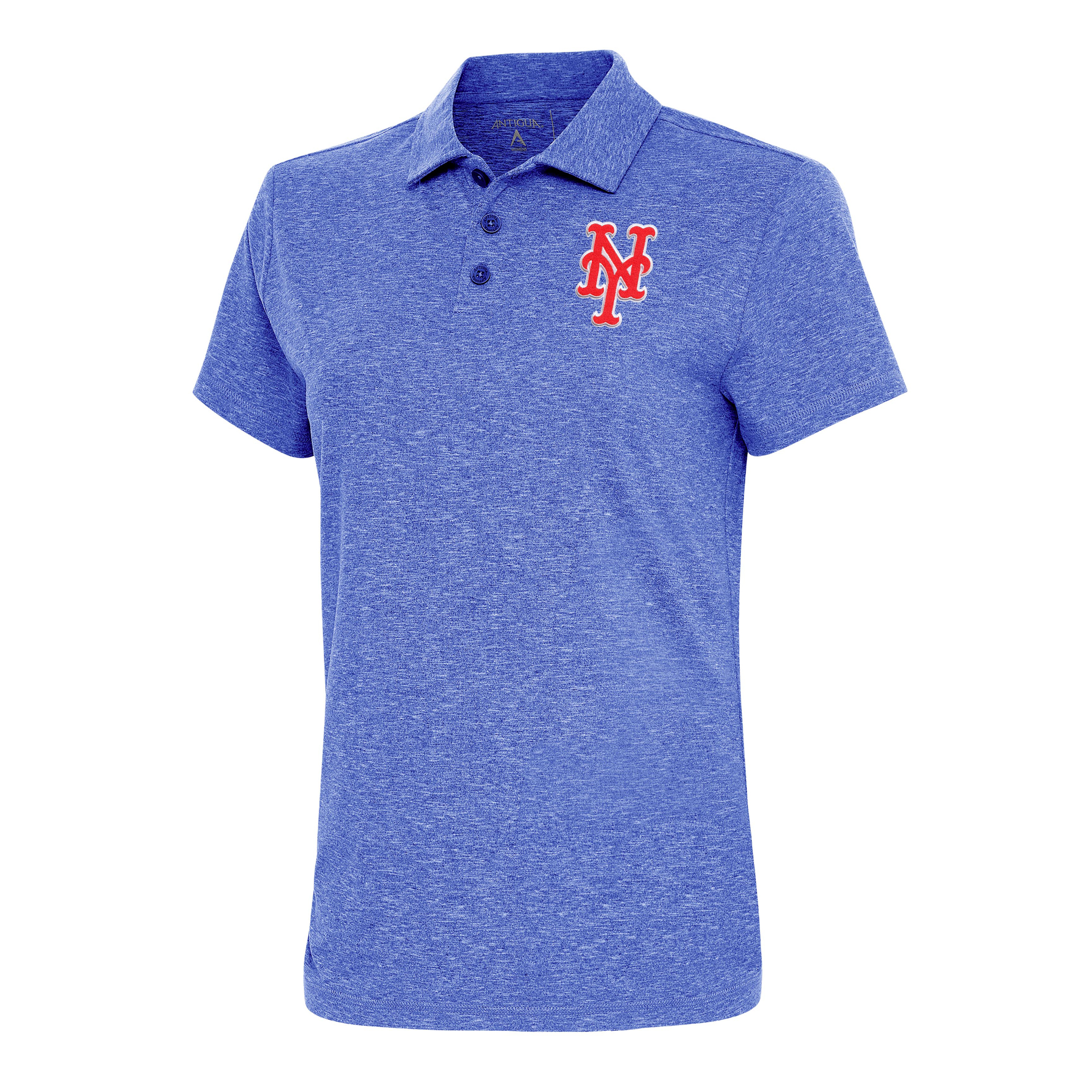 Women's Antigua  Heather Royal New York Mets Motivated Polo