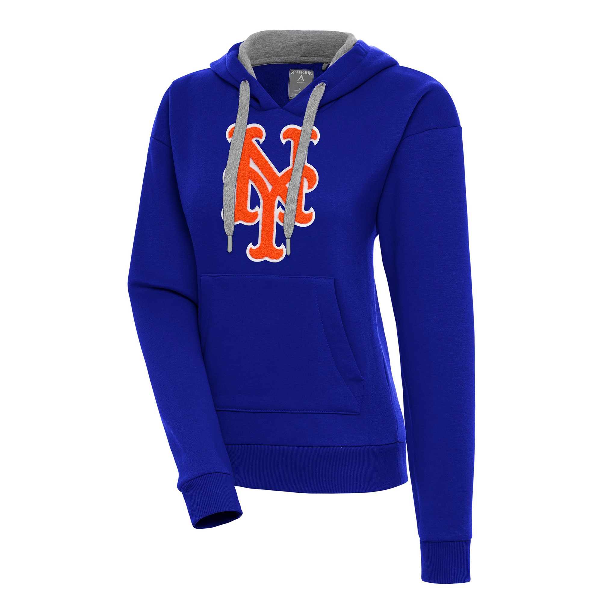 Women's Antigua  Royal New York Mets Victory Pullover Hoodie