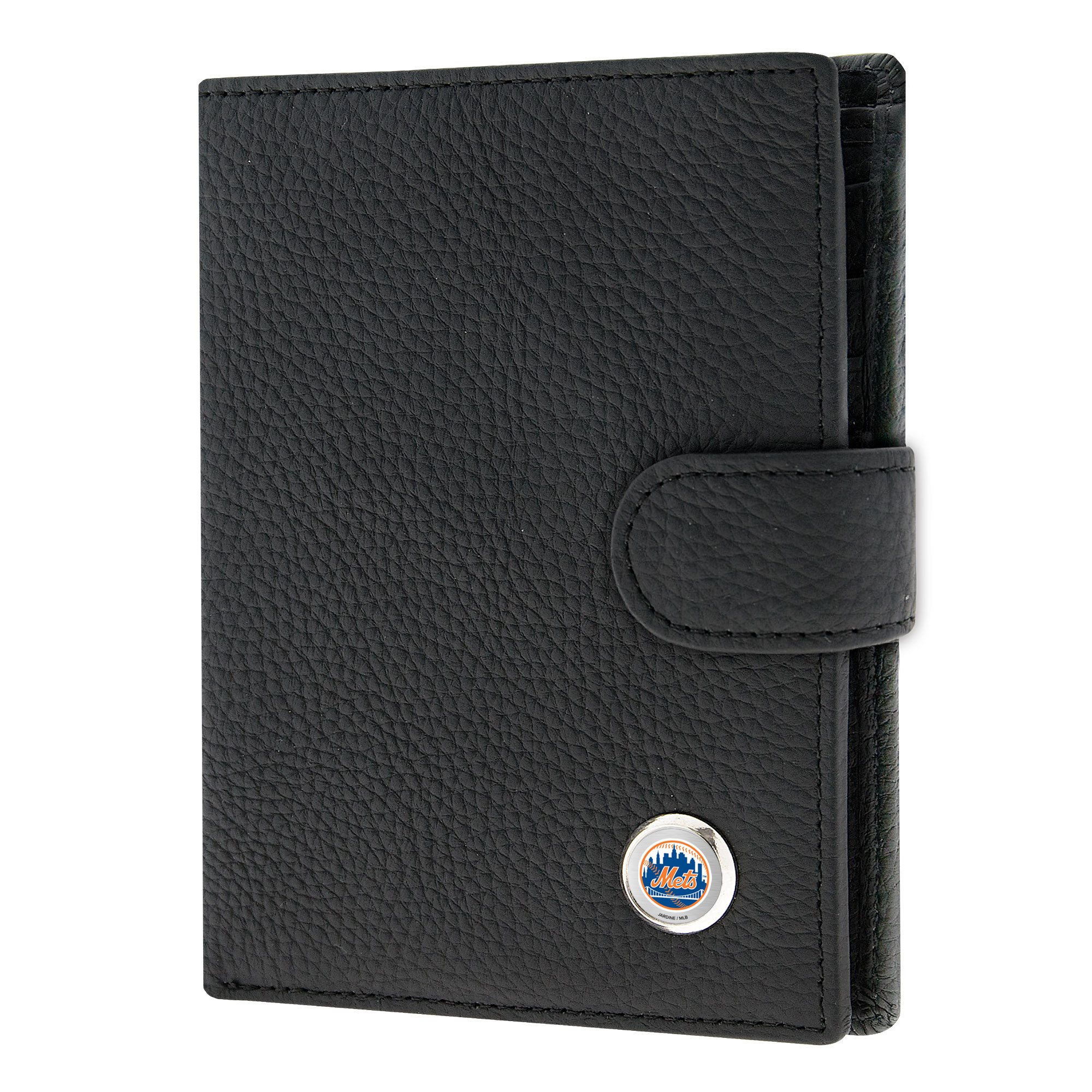 Women's  Black New York Mets Leather Wallet