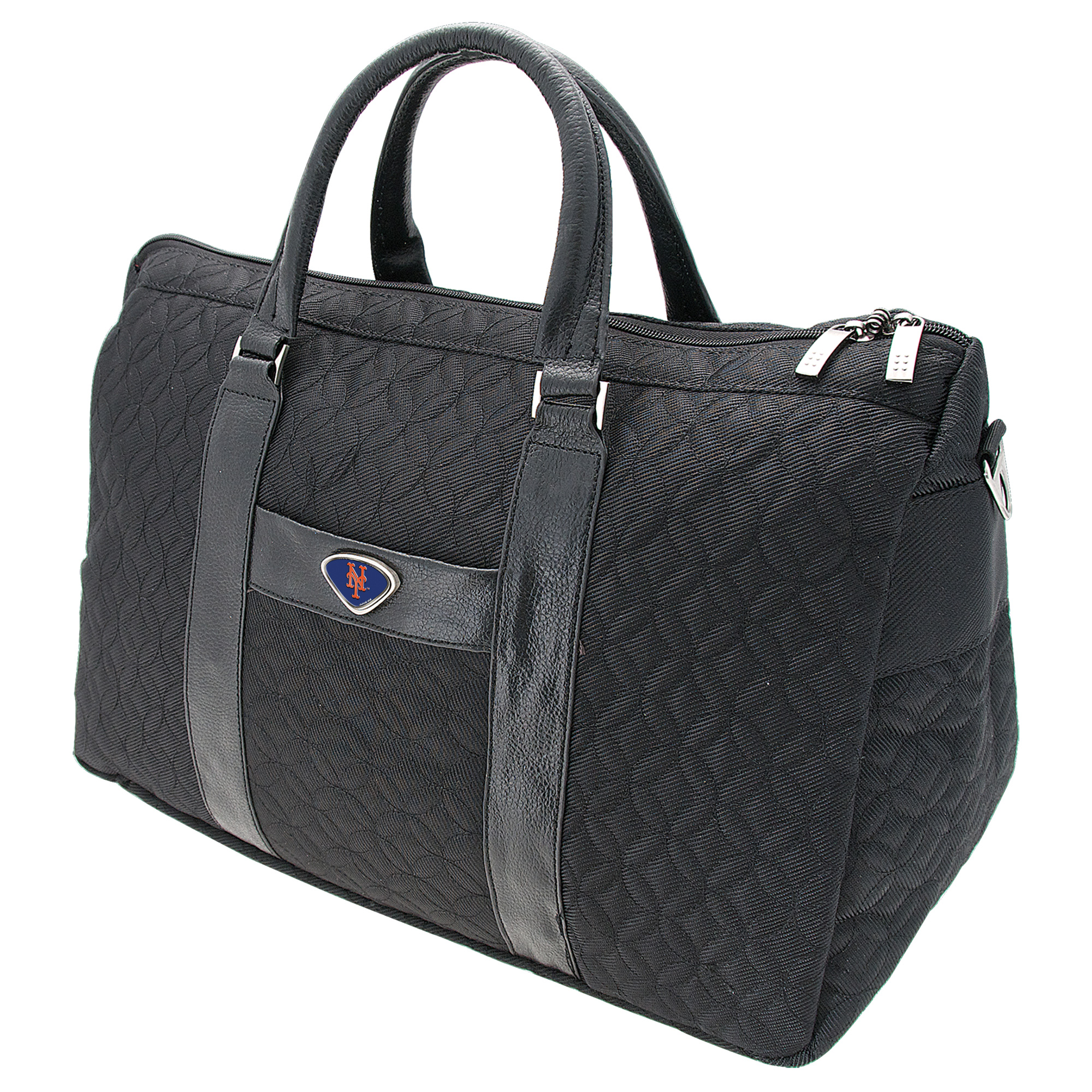 Women's Black New York Mets Duffel Bag