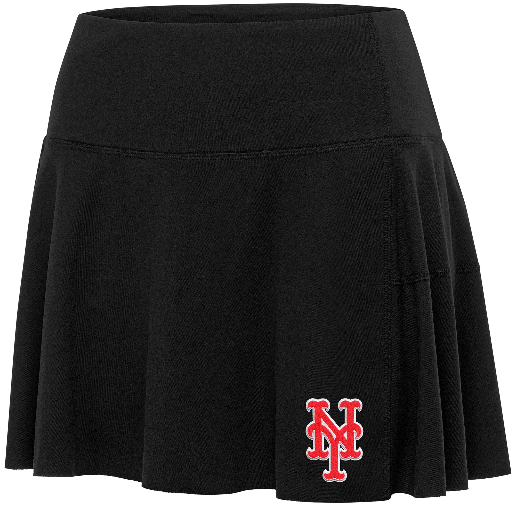 Women's Antigua  Black New York Mets Raster Skort