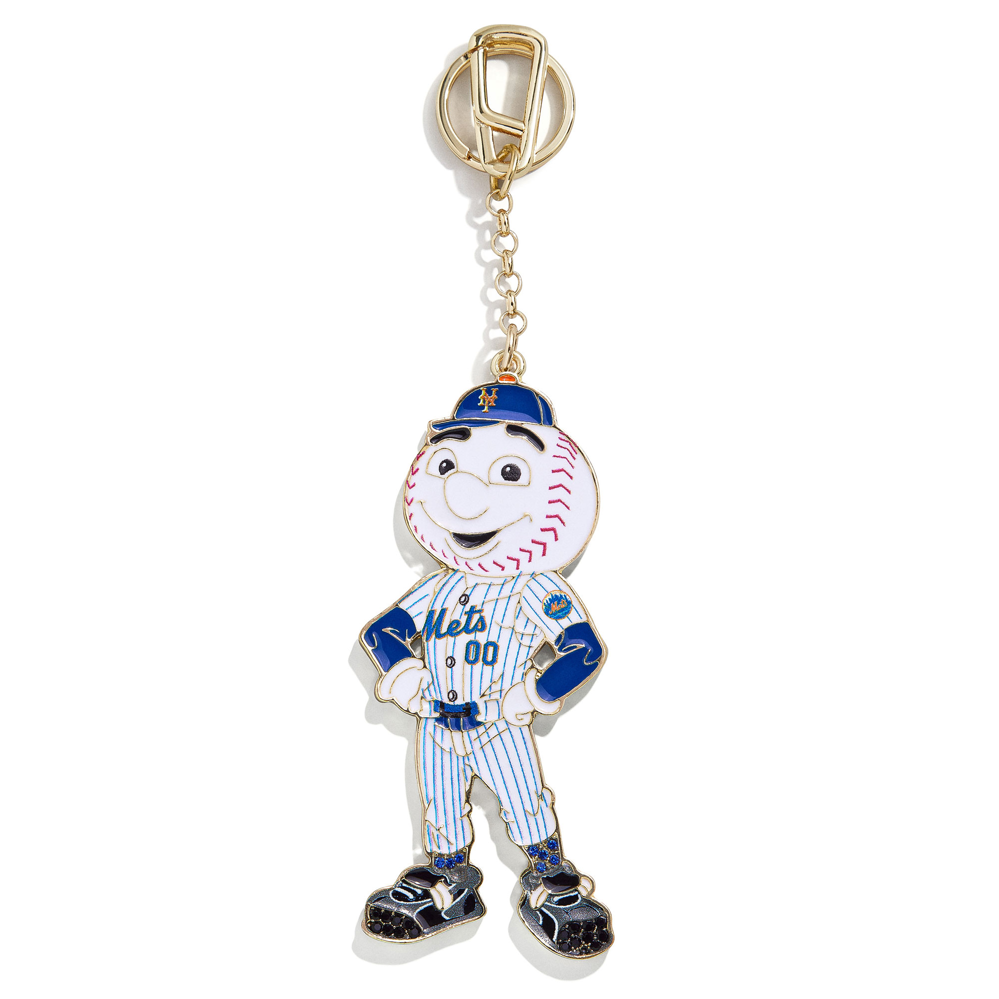 BaubleBar New York Mets Mascot Bag Keychain