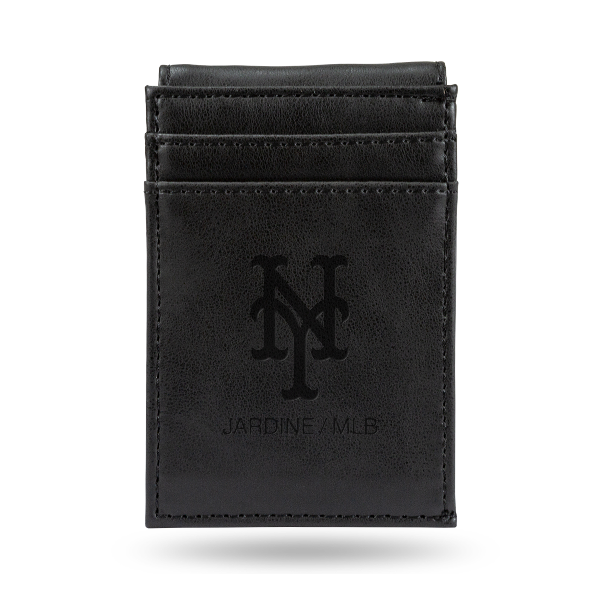 Black New York Mets Front Pocket Wallet